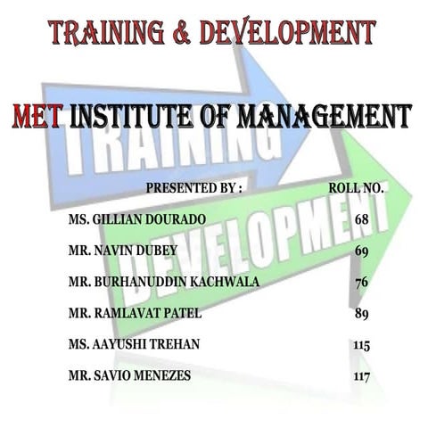Training & Development