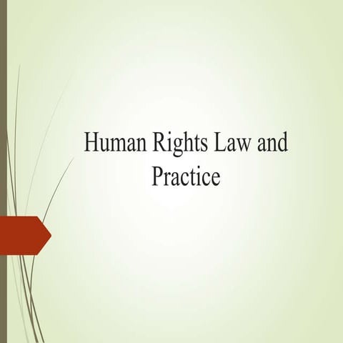 Human Rights- Unit wise Jurisprudence of Human Rights  Its nature, theories, ...