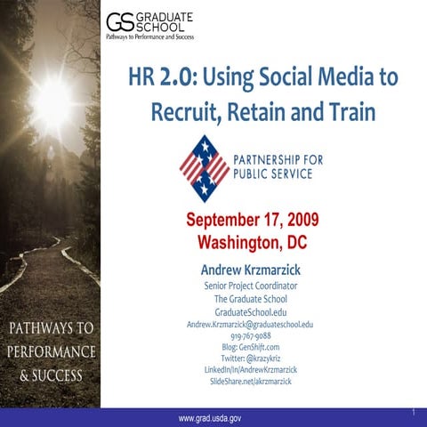 HR 2.0 - 10 Ideas for Government (and Anyone Else!)