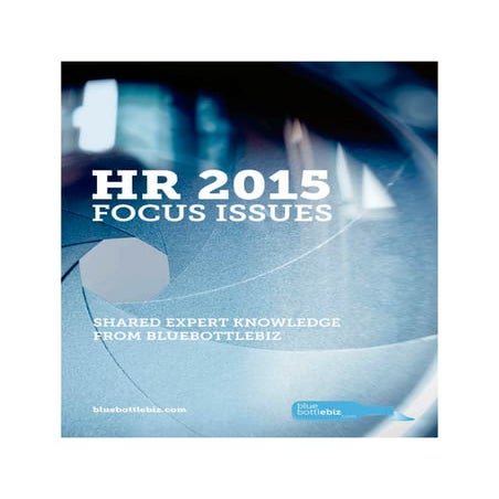 Re-thinking HR through Innovation. Introduction to Hr 2015 focus issues