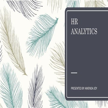 Hr analytics