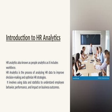 HR Analytics. How human resource analytics works.