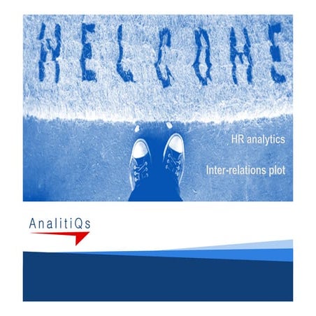 Hr analytics   inter relations plot