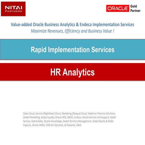 Hr and performance analytics