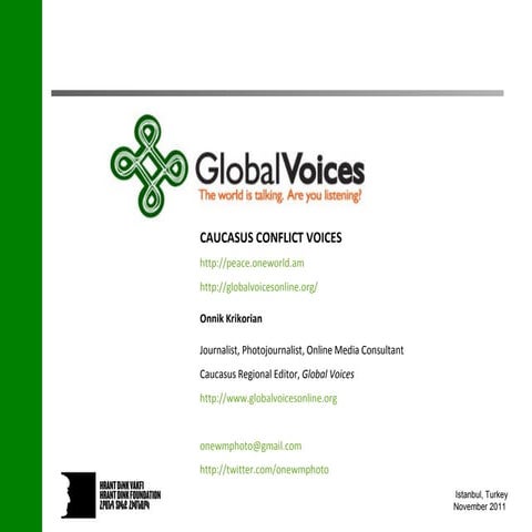 Caucasus Conflict Voices