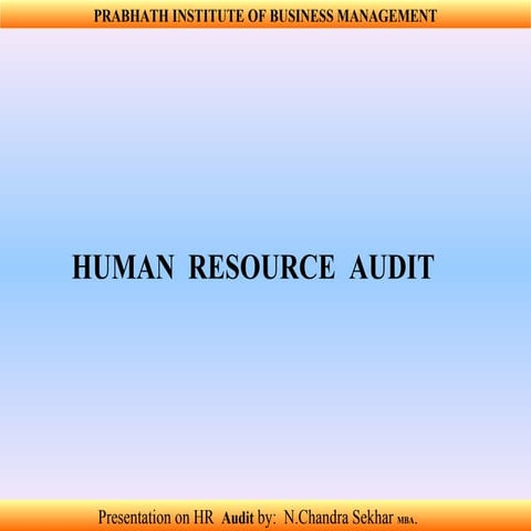 Hr Audit
