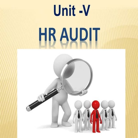 Human Resource Audit Introduction and brief