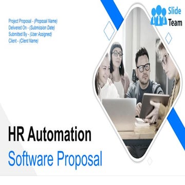 HR Automation Software Proposal PowerPoint Presentation Slides
