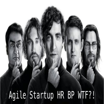 Agile Startup HR BP WTF - ITSpring 2017 Minsk