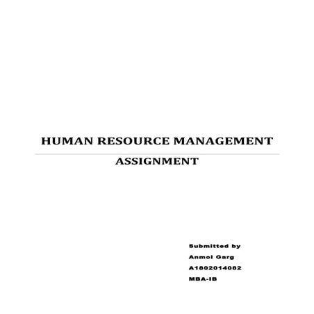 Hr case study