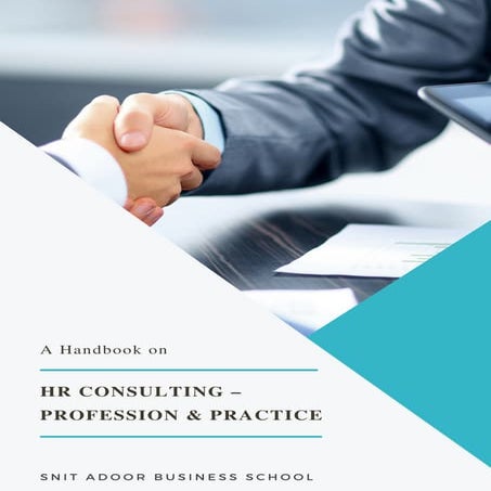 Human Resource Consulting – Profession and Practice 