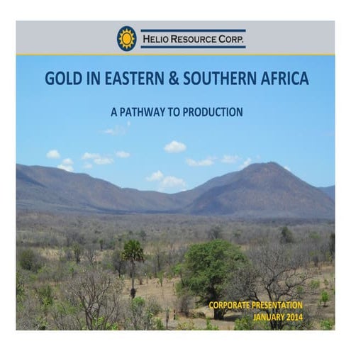 Helio (TSX-V:HRC) January 2014 Presentation