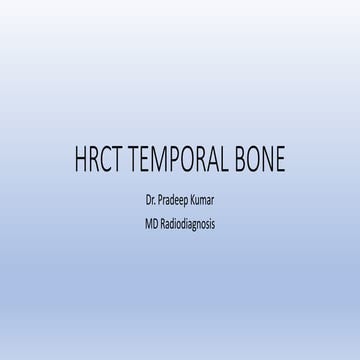 Hrct temporal bone pk1 ppt