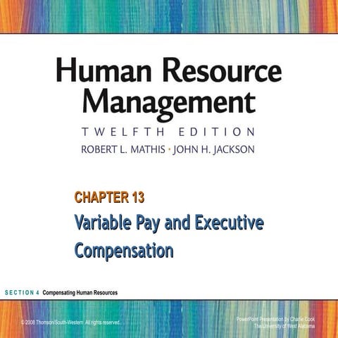 Hrd 24-mathis-12e-ch13-sh-variable pay and executive compensation