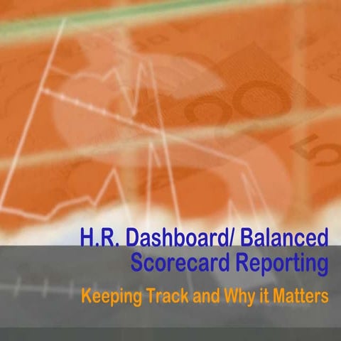 HR Dashboard Metrics 2013