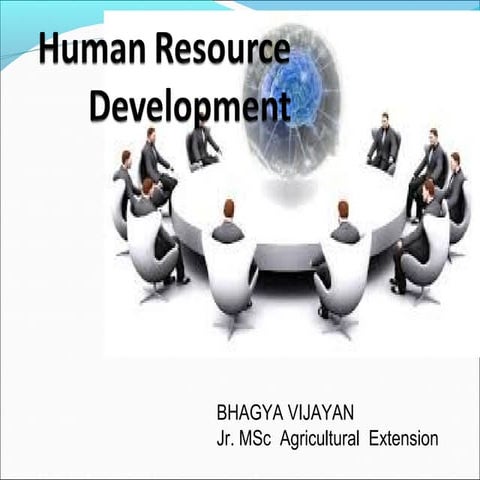 Human resource development