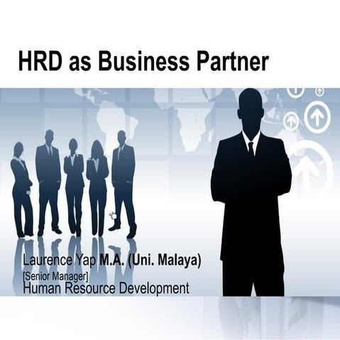 Training  Department as Business Partner