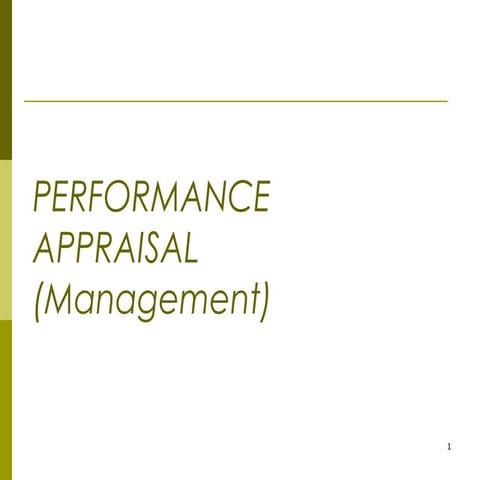 Hr dev performanceappraisal