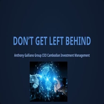 Don't Get Left Behind - Reskill for AI and New Tech | PPTX