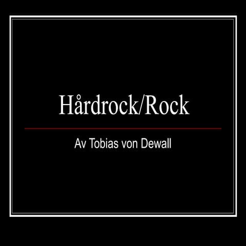 Hårdrock