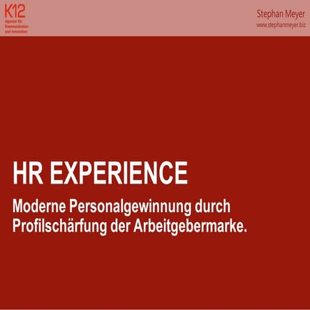 HR EXPERIENCE