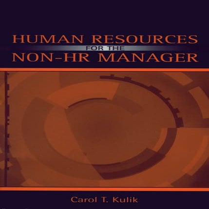 Hr for the non hr managers