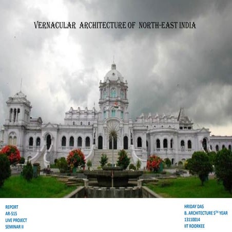 vernacular architecture of north east india