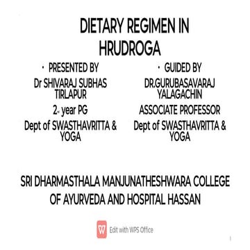 Hrudroga Pathya and Apathya