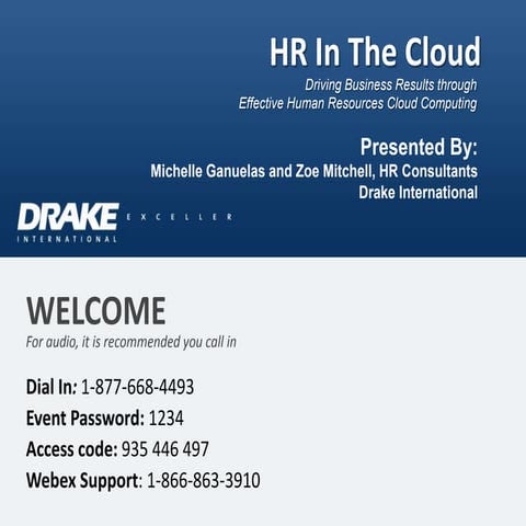 HR in the Cloud