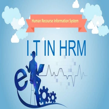HRIS - Human Resource in Information Technology