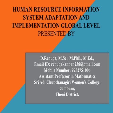 Human Resource Information System