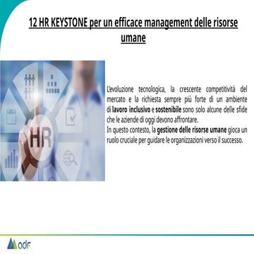 Le sfide contemporanee della funzione HR in azienda