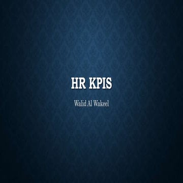 HR KPIs