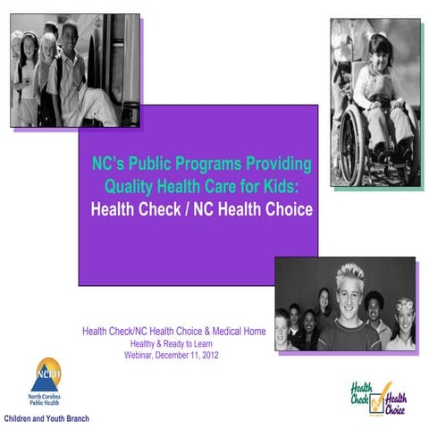 HRL Webinar Health Check/Health Choice