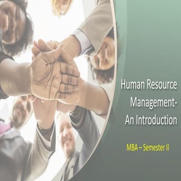 HRM..........................................................