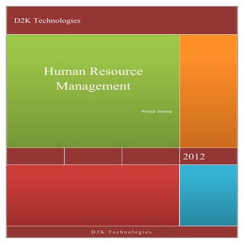 Human Resource Management