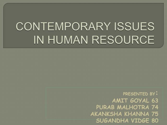 SHRM, Green HRM and IHRM