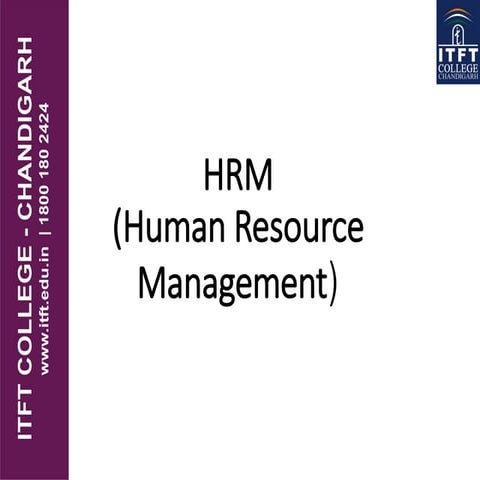 ITFT-Hrm