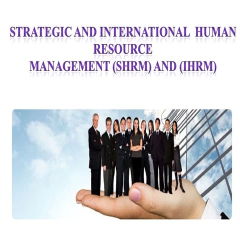 strategic Hrm