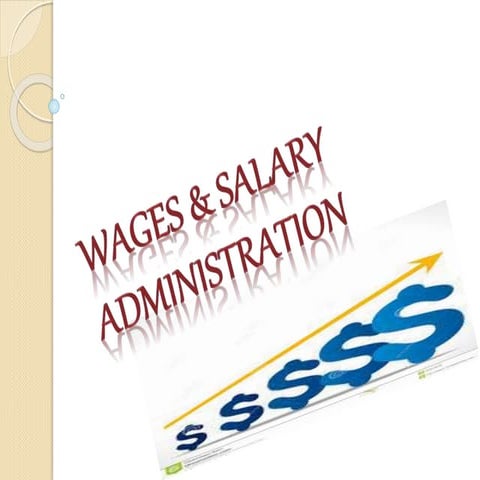 WAGE & SALARY PRESENTATION