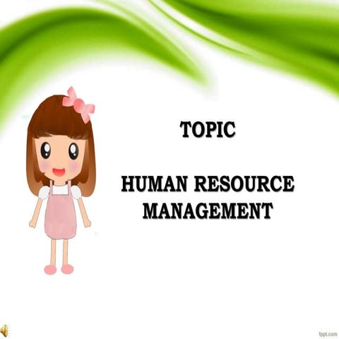 Human Resource Management || BBA notes