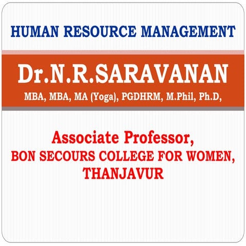 Human Resource Management