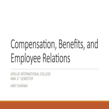 HRM-Compensation, Benefits and Employee Relations.pptx