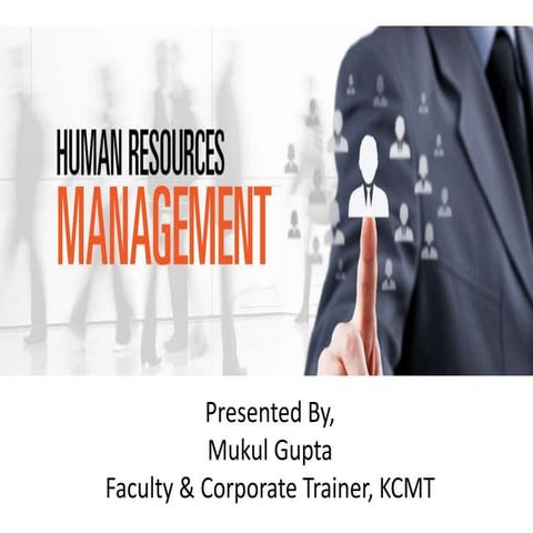 Human Resource Management - Mukul Gupta
