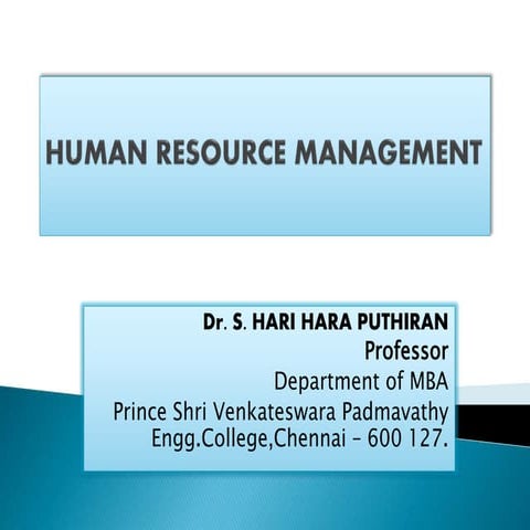 Hrm  ppt - 2021