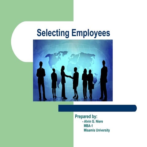 Hrm selecting employees