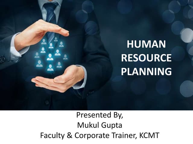 Human Resource Planning | Forecasting | HR Demand & HR Supply | Recruitment &...