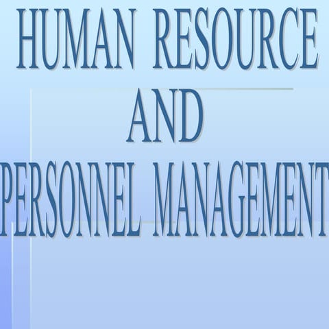 hrm-vs-personnel management process-mgt.ppt