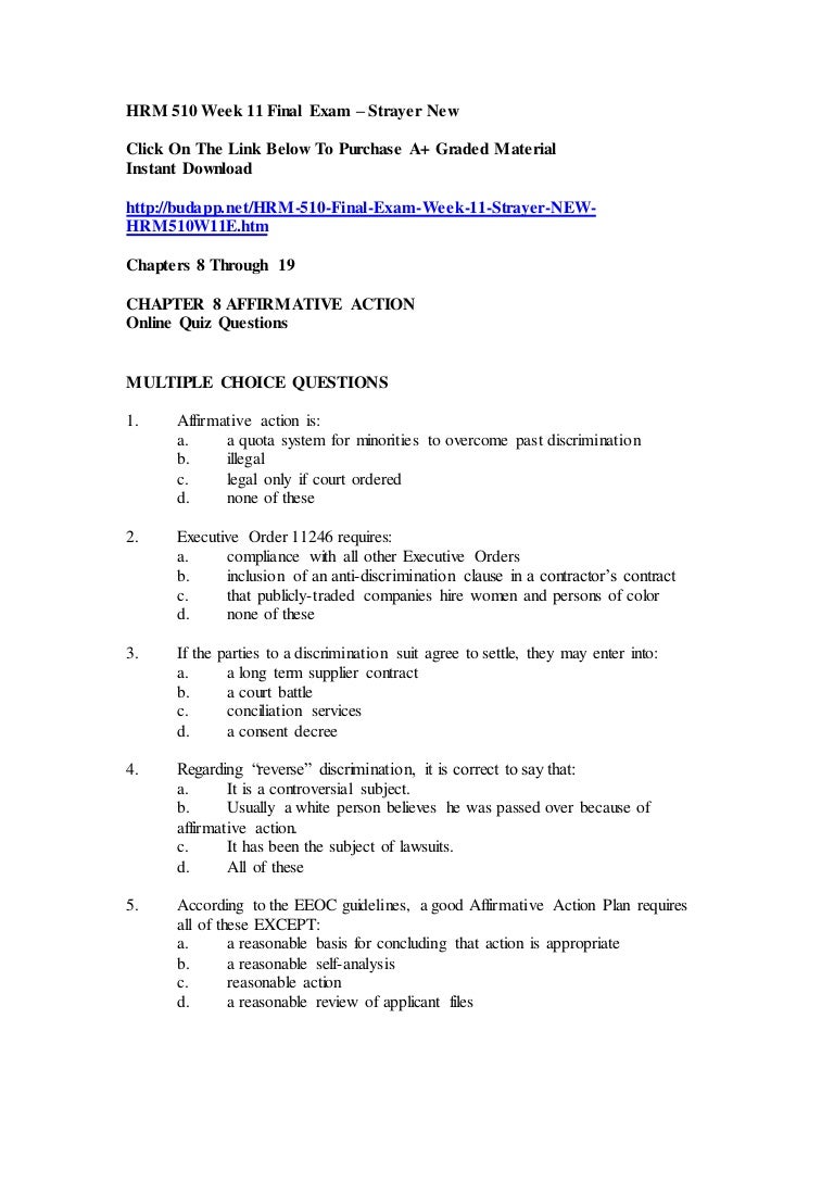 letter activity complaint 25 510 11 new Hrm week â final exam strayer