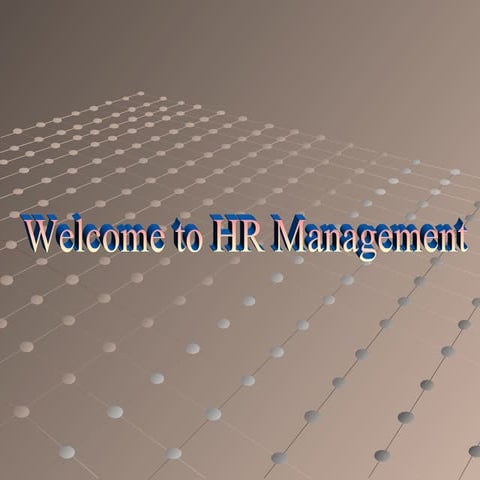 Hr management